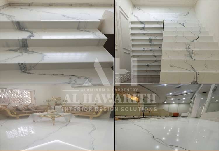 Marble Effect — Al-Rahmaniyah Villa, Sharjah